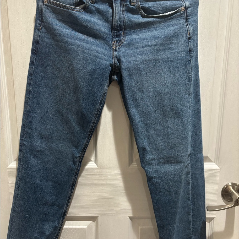American Eagle Outfitters Blue Straight Leg Jeans